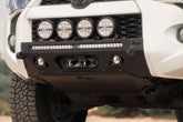 Skid Plate for Center Mount Front Bumpers: 2014-2024 Toyota 4Runner 