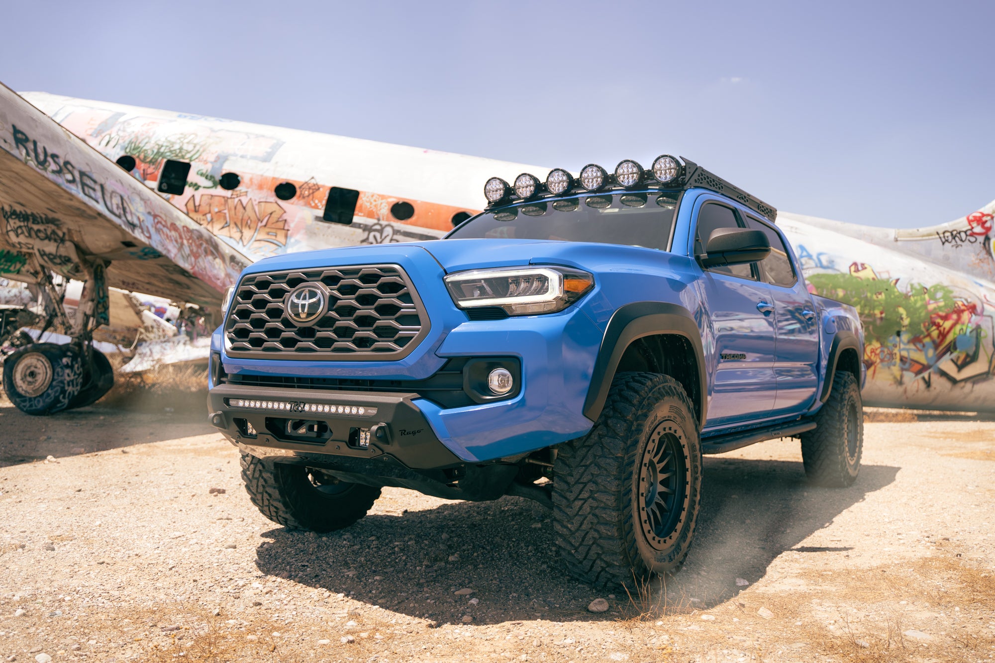 Installed 3rd Gen Tacoma Center Mount Winch Front Bumper