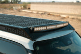 A Land Cruiser Roof Rack with Decking Panels