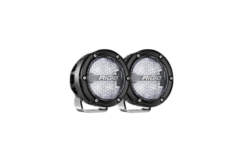 Rigid 360-Series RGBW 4 Inch Diffused Optic with RGBW Backlight Pods