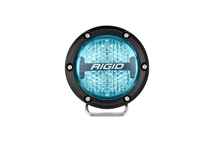 Rigid 360-Series RGBW 4 Inch Diffused Optic with RGBW Backlight Pods