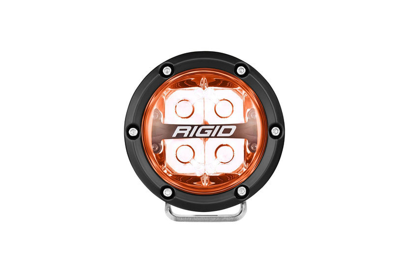 Rigid 360-Series RGBW 4 Inch Spot Optic with RGBW Backlight Pods