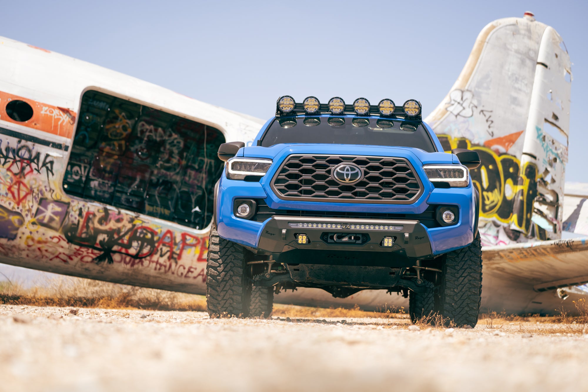 Skid Plate for 3rd Gen Tacoma Center Mount Front Bumper