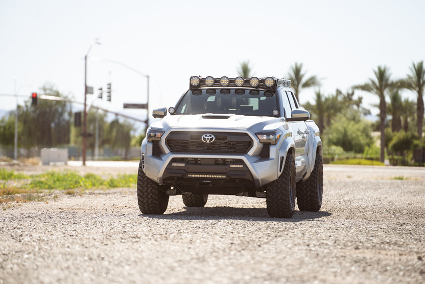 Off road with Ditch Light Brackets for the 4th Gen Toyota Tacoma