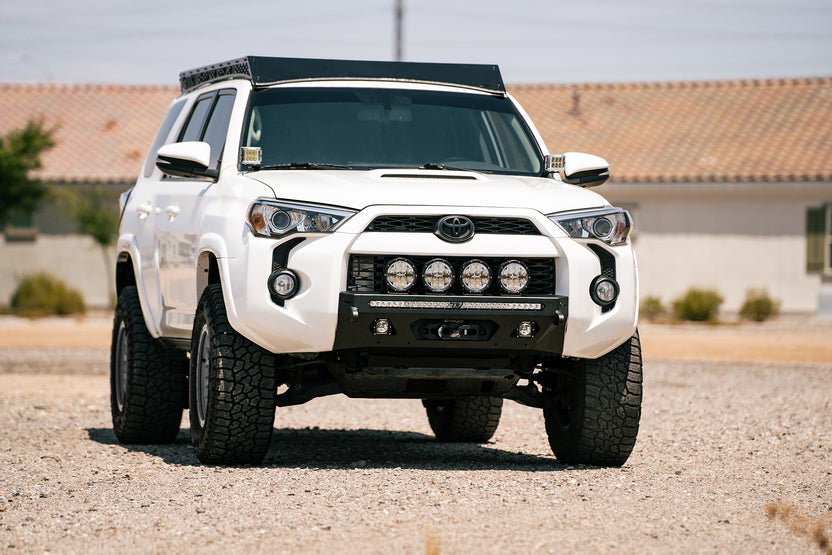 Center Mount Winch Front Bumper for the 5th Gen Toyota 4Runner