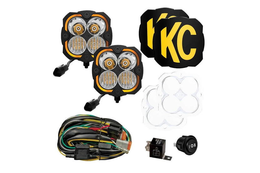 KC FLEX ERA® 4 - 2-Light Master LED Light Pod Kit