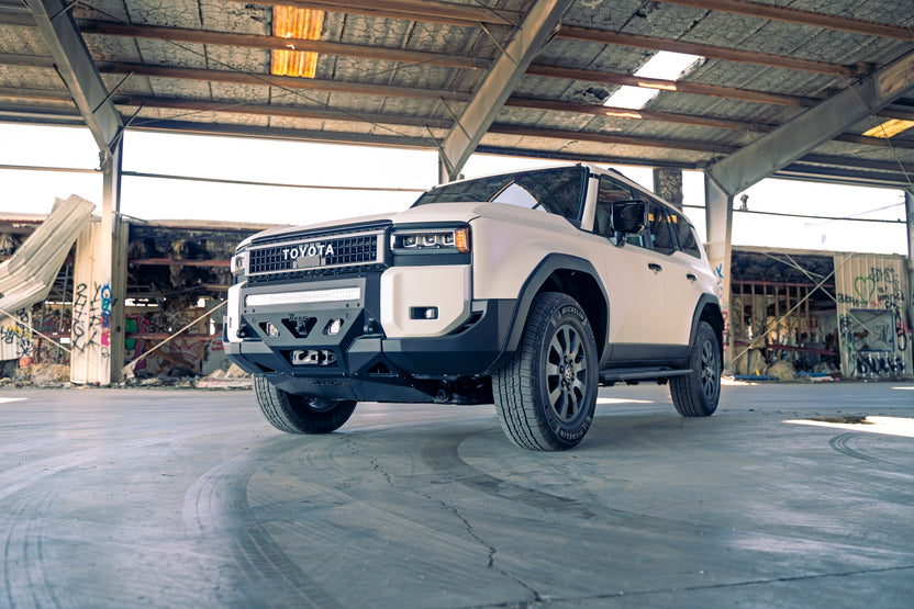 Off road Center Mount Winch Front Bumper for the 2024 Toyota Land Cruiser