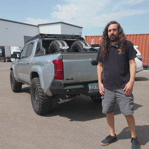 Tacoma rear bumper Stability test